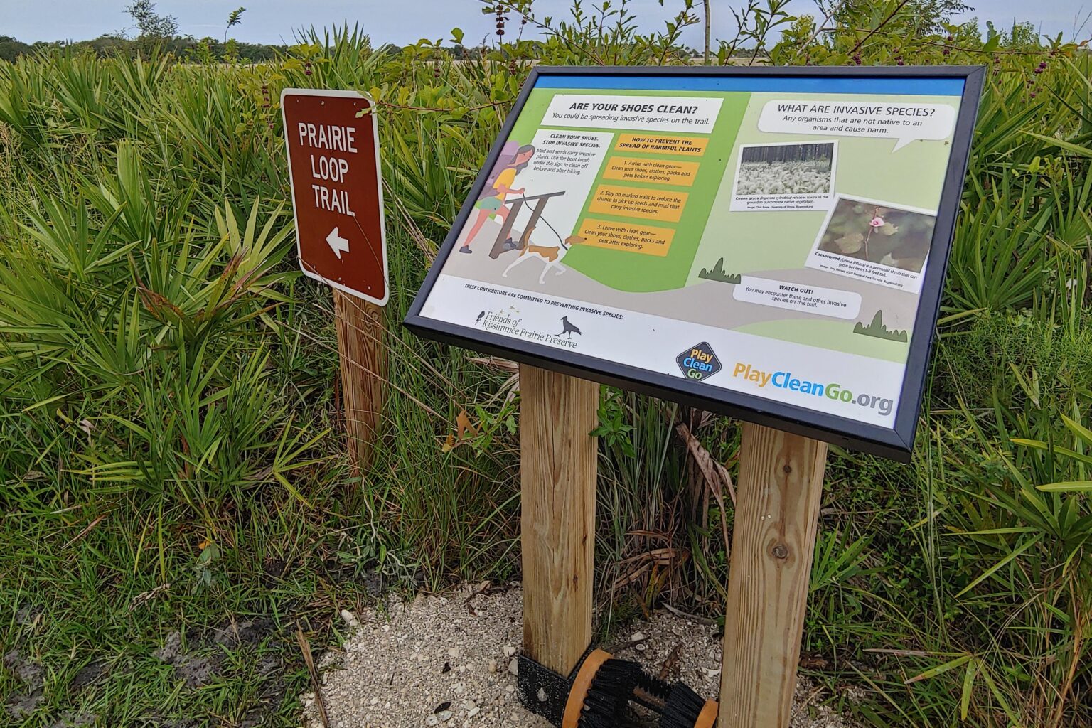 PlayCleanGo Expansion Boot Brush Station Recipients and Locations NAISMA