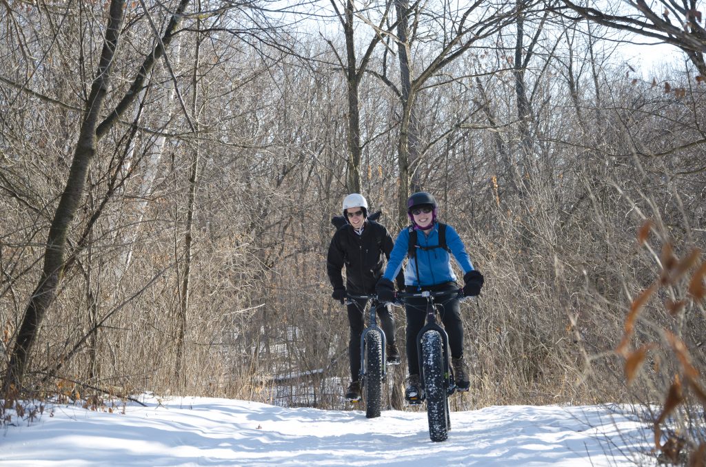 Fat tire bikes in the winter NAISMA
