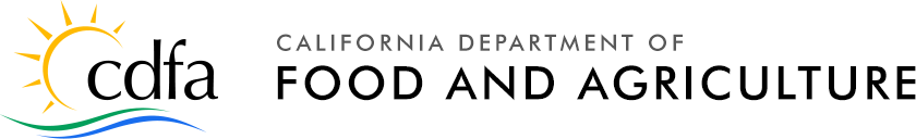 CA Department of Food and Agriculture logo